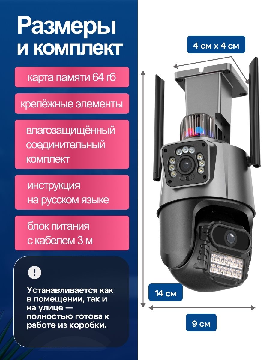 Камера видеонаблюдения, слайд 4