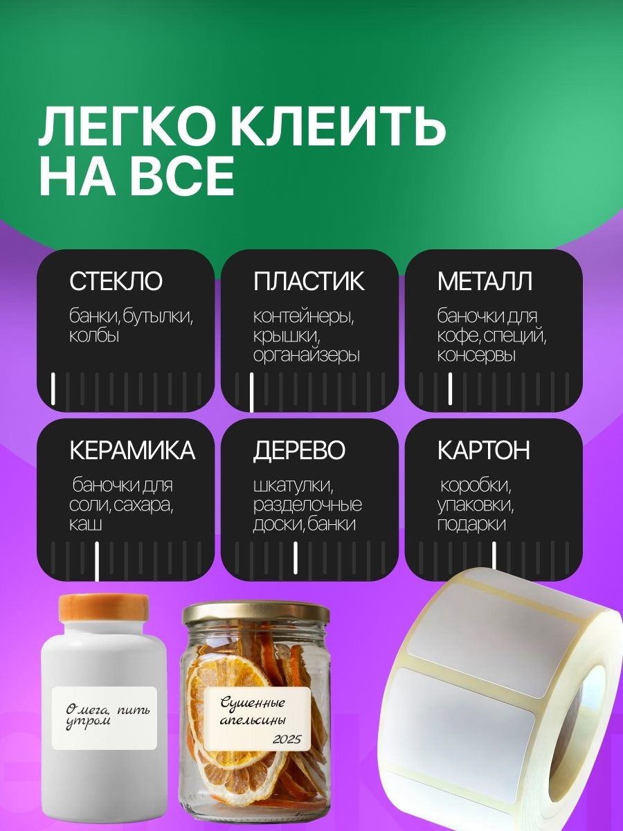 Самоклеящиеся этикетки, слайд 4
